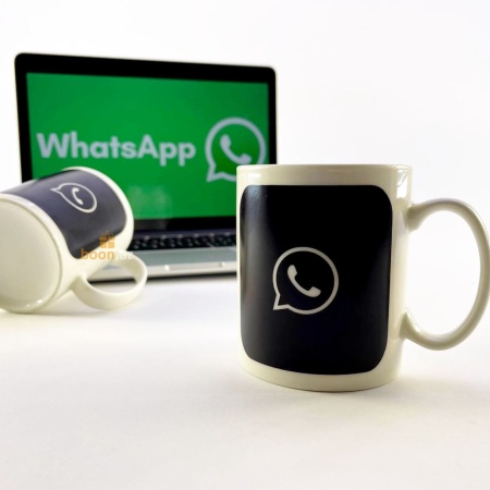 Кружка хамелеон "WhatsApp"